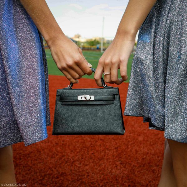 Сумка Hermes Kelly Mini Sellier Черная N