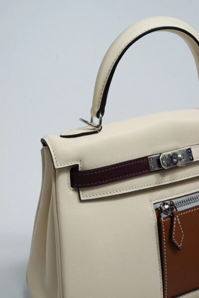 Сумка Hermes Kelly Colormatic Бежевая N