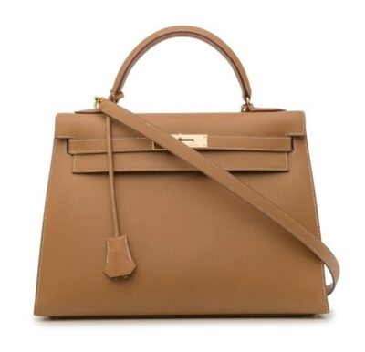 Сумка Hermes Kelly Коричневая N