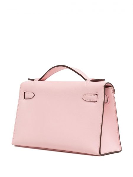 Сумка Hermes Kelly Cut Светло розовая N