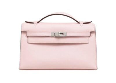 Сумка Hermes Kelly Cut Светло розовая N