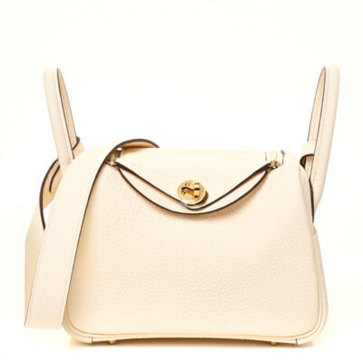 Сумка Hermes Lindy Mini Swift Белая N