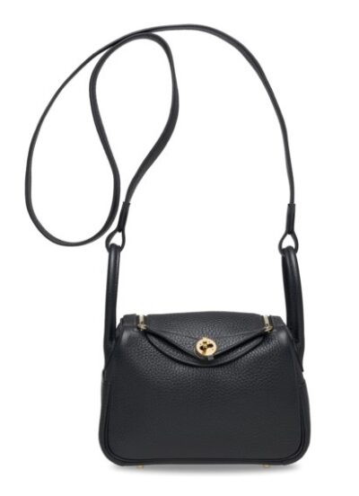 Сумка Hermes Lindy Mini Swift Черная N
