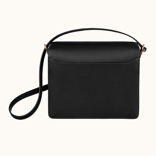 Сумка Hermes Noir Roulis Mini Черная N