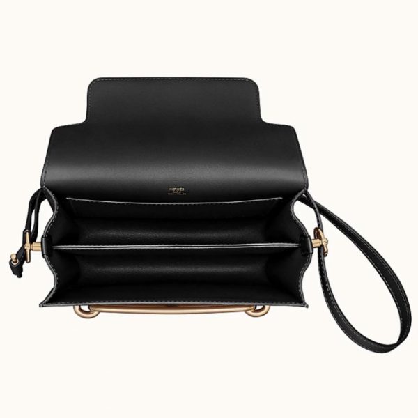Сумка Hermes Noir Roulis Mini Черная N