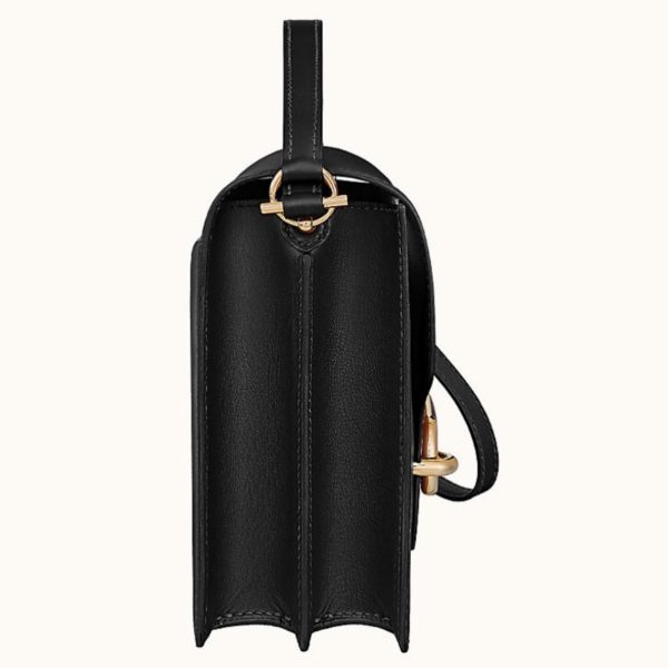Сумка Hermes Noir Roulis Mini Черная N