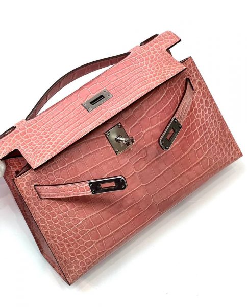 Сумка Hermes Rouge H Светло розовая N