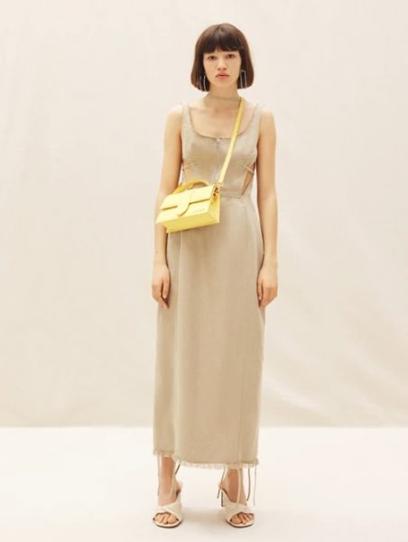 Сумка Jacquemus Le Grand Bambino Желтая N