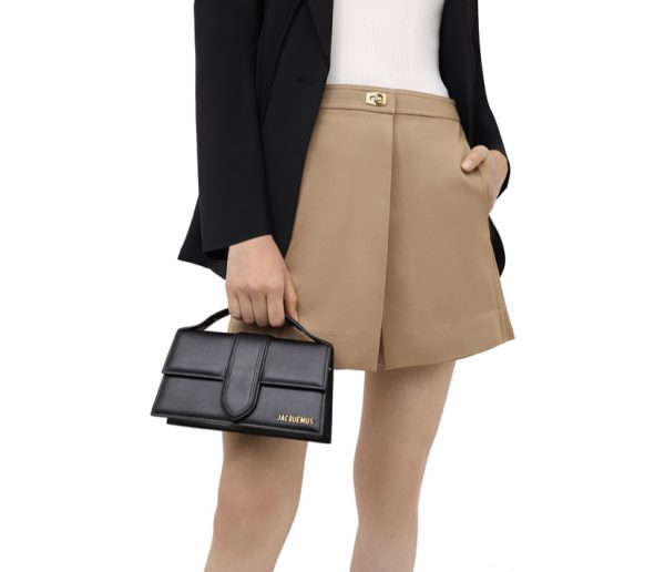 Сумка Jacquemus Le Grand Bambino Черная N