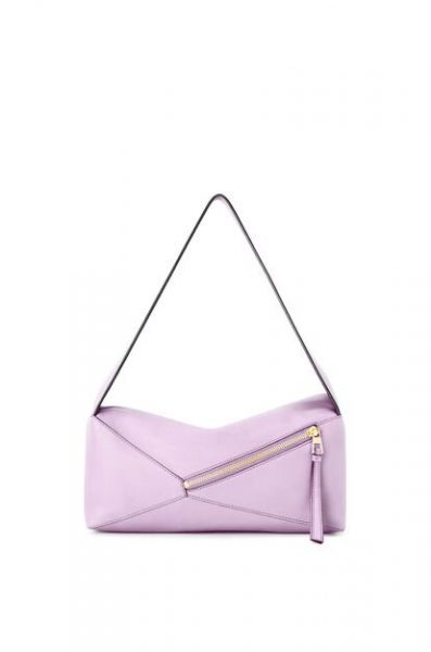 Сумка Loewe Puzzle Hobo Розовая N
