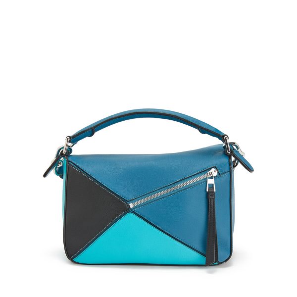 Сумка Loewe Puzzle Small Bag Dark Lagoon N