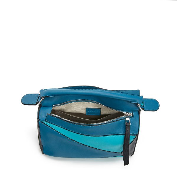 Сумка Loewe Puzzle Small Bag Dark Lagoon N