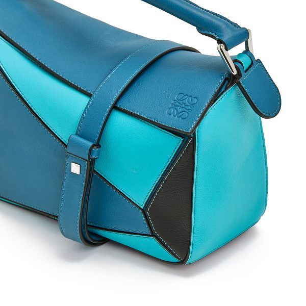 Сумка Loewe Puzzle Small Bag Dark Lagoon N