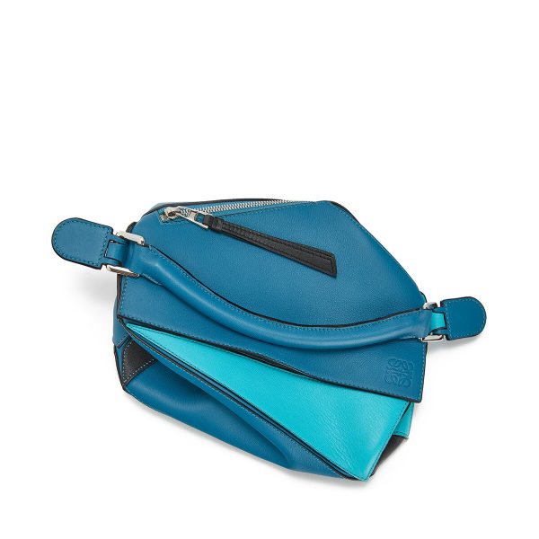 Сумка Loewe Puzzle Small Bag Dark Lagoon N