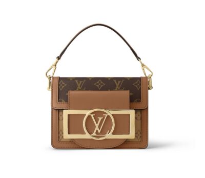 Сумка Louis Vuitton Dauphine Lock Xl Коричневая N