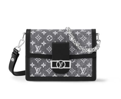 Сумка Louis Vuitton Dauphine Mm Серая N