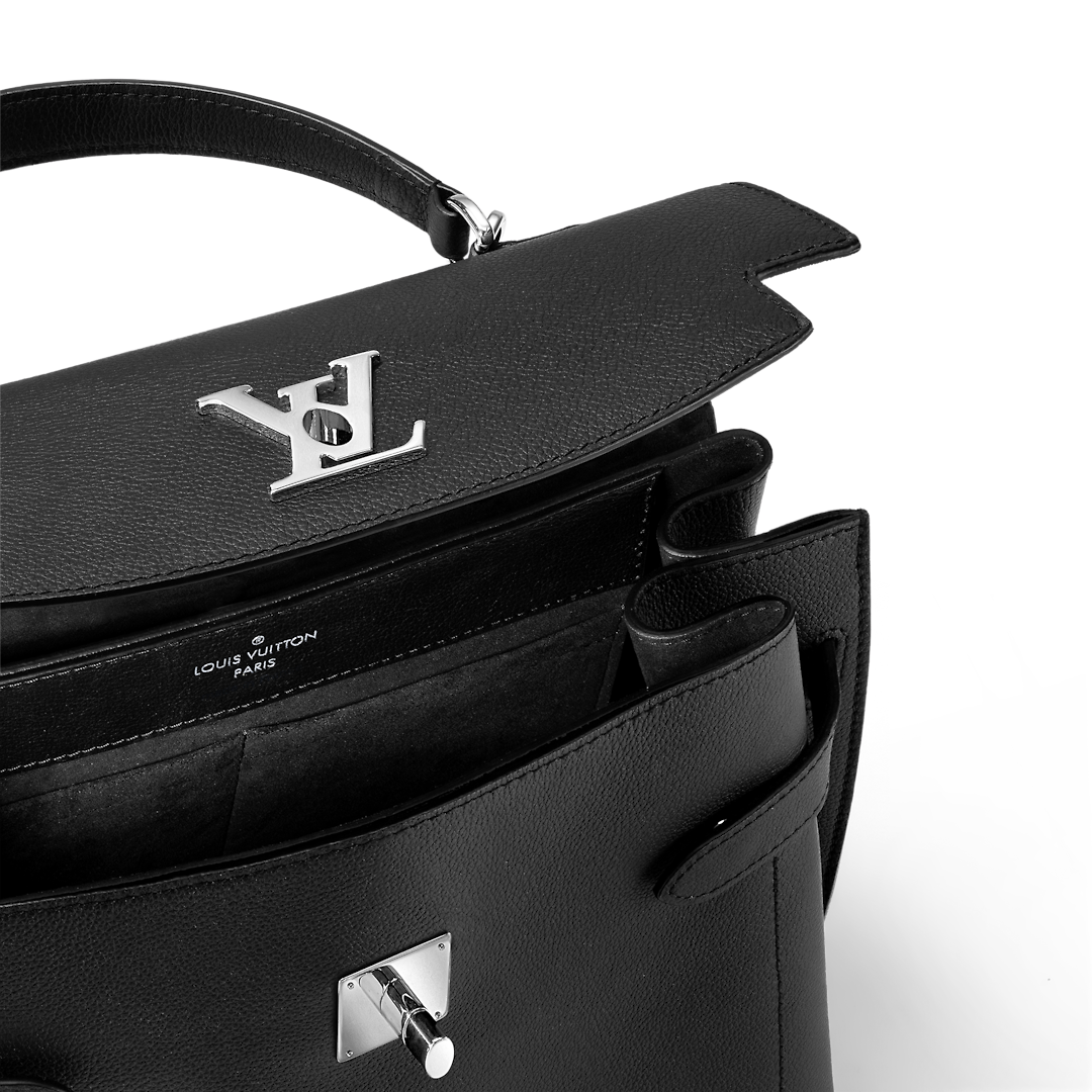 Сумка Louis Vuitton Lockme Ever Mm Черная N
