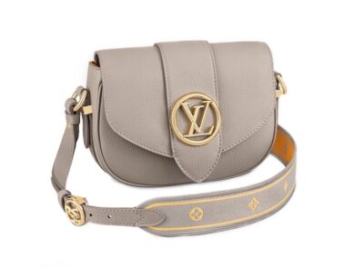 Сумка Louis Vuitton Lv Pont Soft Pm Светло серая N