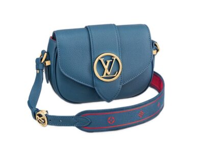Сумка Louis Vuitton Lv Pont Soft Pm Синяя N