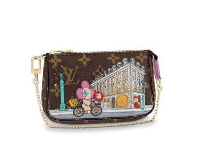 Сумка Louis Vuitton Mini Pochette Accessoires Коричневая N