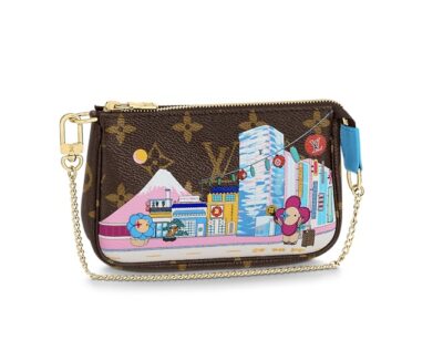 Сумка Louis Vuitton Mini Pochette Accessoires Коричневая N
