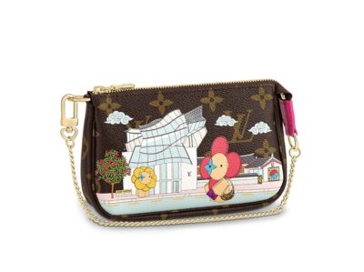 Сумка Louis Vuitton Mini Pochette Accessoires Коричневая N