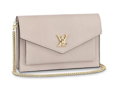 Сумка Louis Vuitton Mylockme Chain Кремовая N