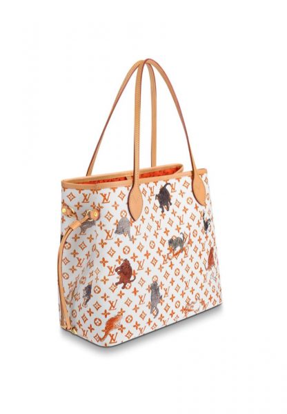Сумка Louis Vuitton Neverfull Mm Коричневая N