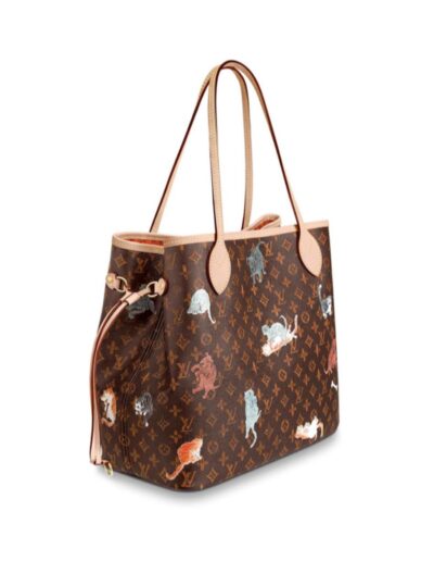 Сумка Louis Vuitton Neverfull Mm Коричневая N