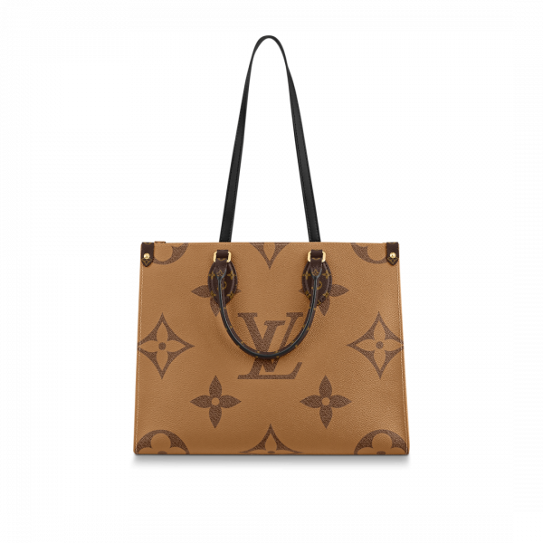 Сумка Louis Vuitton Onthego Mm Коричнево бежевая N
