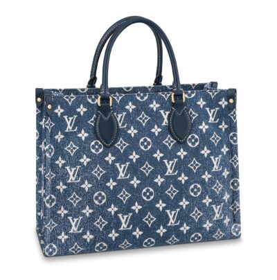 Сумка Louis Vuitton Onthego Mm Темно синяя N