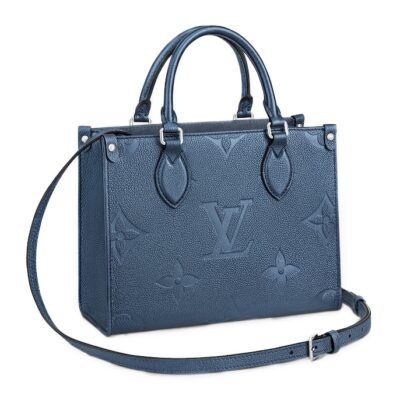Сумка Louis Vuitton Onthego Pm Темно синяя N