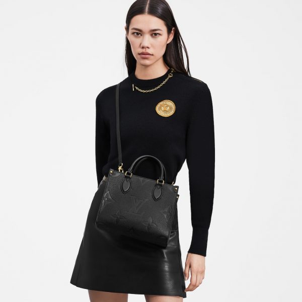 Сумка Louis Vuitton Onthego Pm Черная N