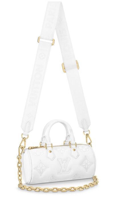 Сумка Louis Vuitton Papillon Bb Белая N