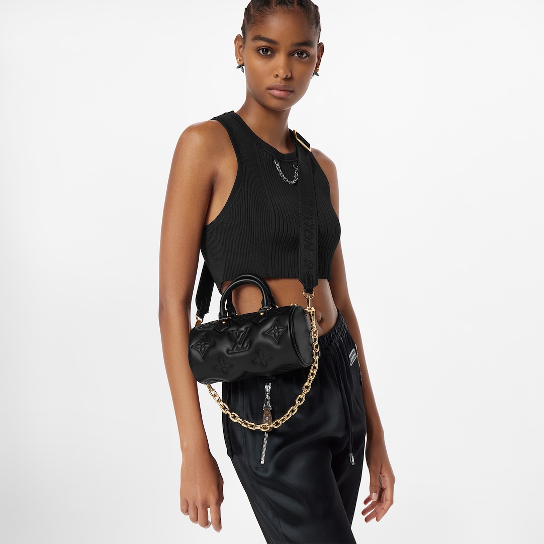 Сумка Louis Vuitton Papillon Bb Черная N