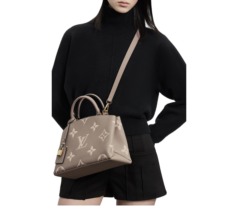 Сумка Louis Vuitton Petit Palais Бежевая N