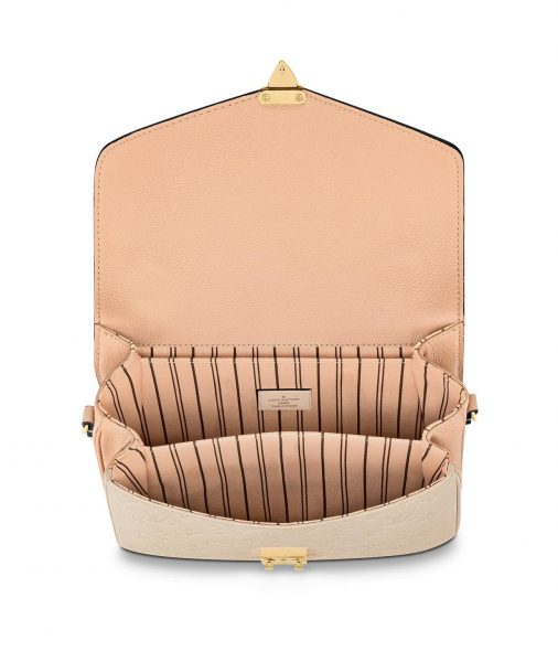 Сумка Louis Vuitton Pochette M Бежевая N