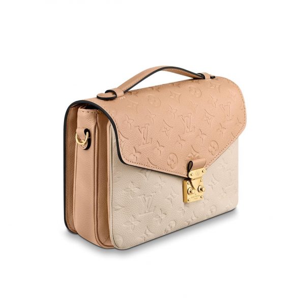 Сумка Louis Vuitton Pochette M Бежевая N