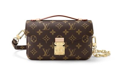 Сумка Louis Vuitton Pochette Metis East West Коричневая N