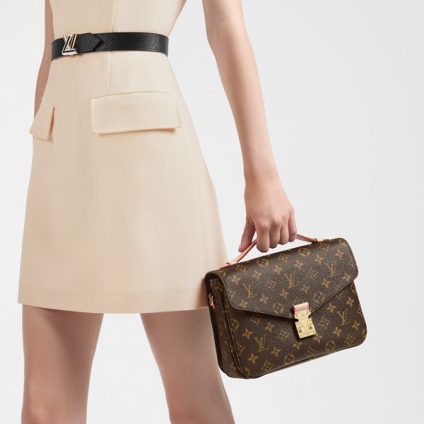 Сумка Louis Vuitton Pochette Metis Темно коричневая N