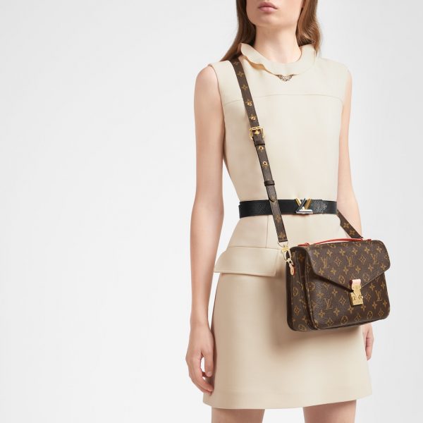Сумка Louis Vuitton Pochette Metis Темно коричневая N