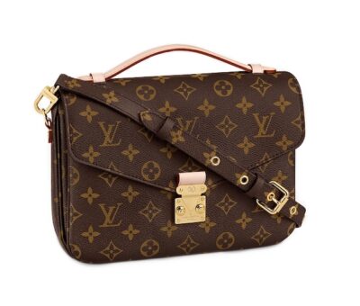 Сумка Louis Vuitton Pochette Metis Темно коричневая N