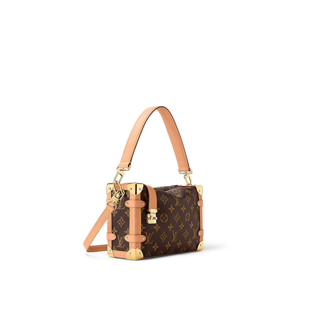 Сумка Louis Vuitton Side Trunk Pm Коричневая N