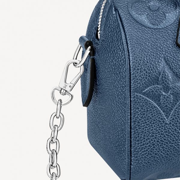 Сумка Louis Vuitton Speedy Темно синяя N