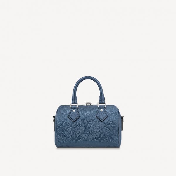 Сумка Louis Vuitton Speedy Темно синяя N