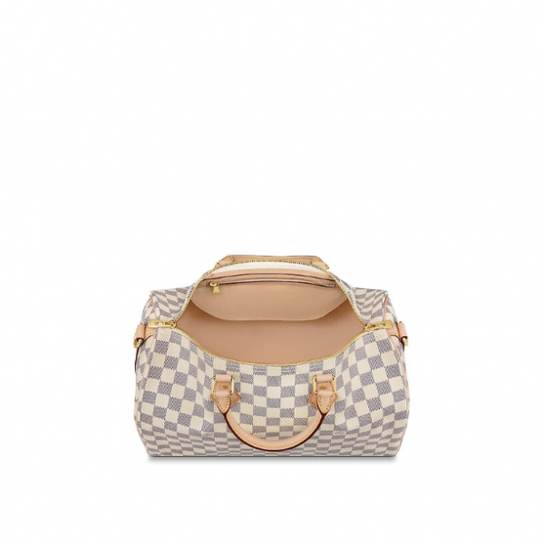 Сумка Louis Vuitton Speedy Кремовая N