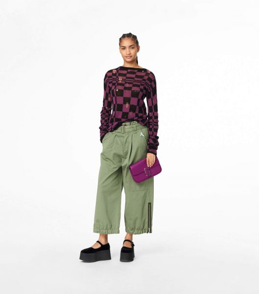 Сумка Marc Jacobs J Marc Вишневая N