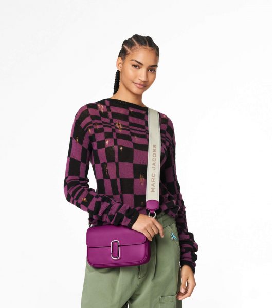 Сумка Marc Jacobs J Marc Вишневая N