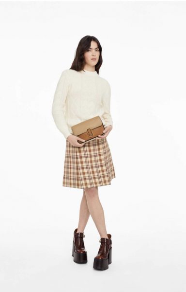 Сумка Marc Jacobs J Marc Коричнево бежевая N