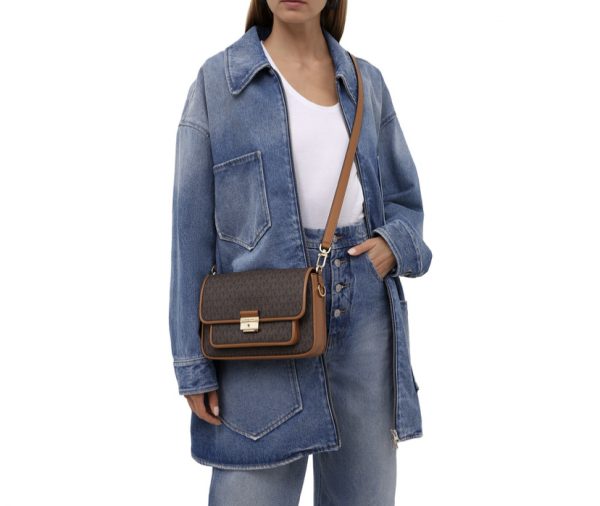 Сумка Michael Kors Bradshaw Medium Коричневая N